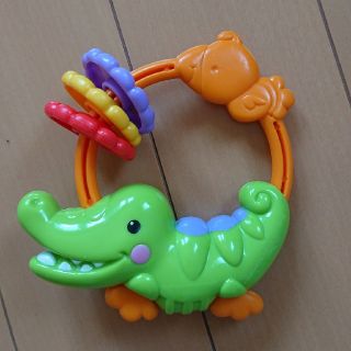 フィッシャープライス(Fisher-Price)のフィッシャープライス わにさんガラガラ(がらがら/ラトル)