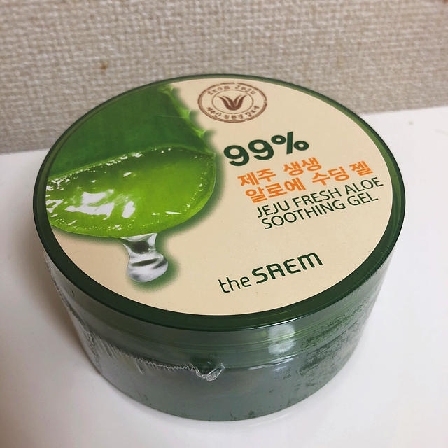 the saem(ザセム)のthe saem 韓国コスメ アロエジェル 99% 新品 未使用 ザセム  コスメ/美容のボディケア(その他)の商品写真