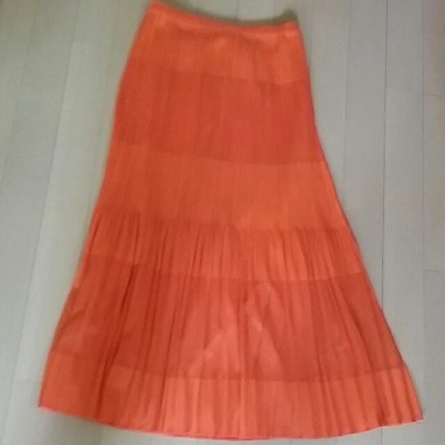 PLEATS PLEASE ISSEY MIYAKE - プリーツプリーズ2オレンジロング