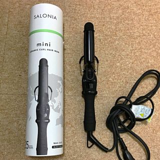 SALONIA ミニヘアアイロン(ヘアアイロン)