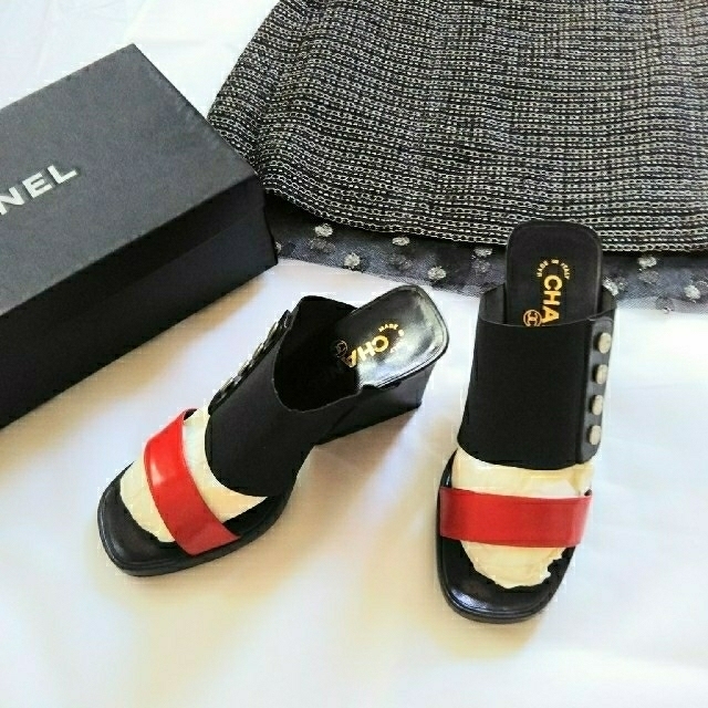 CHANEL(シャネル)のCHANELヒールサンダル確認用 レディースの靴/シューズ(サンダル)の商品写真