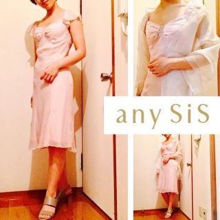 エニィスィス(anySiS)のエニシス anysis ドレス 結婚式 パーティ ワンピース(ミディアムドレス)