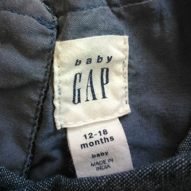 babyGAP(ベビーギャップ)の【カミ様専用】babygap ティンカーベルデニムワンピース キッズ/ベビー/マタニティのベビー服(~85cm)(ワンピース)の商品写真