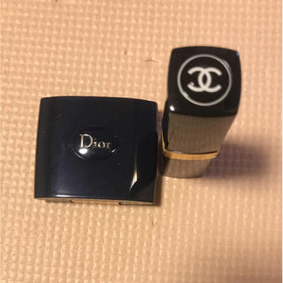 ディオール(Dior)のディオールのアイシャドウ&シャネルの口紅(アイシャドウ)