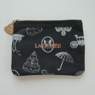 ラデュレ(LADUREE)の【中古】美品　LADUREE　　ミニポーチ　(ポーチ)