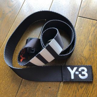 ワイスリー(Y-3)のY-3  3-STRIPES BELT ワイスリー Lサイズ(ベルト)