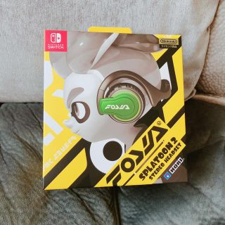 ニンテンドースイッチ(Nintendo Switch)のfuuwmery様 スプラトゥーン ステレオヘッドセット(ヘッドフォン/イヤフォン)