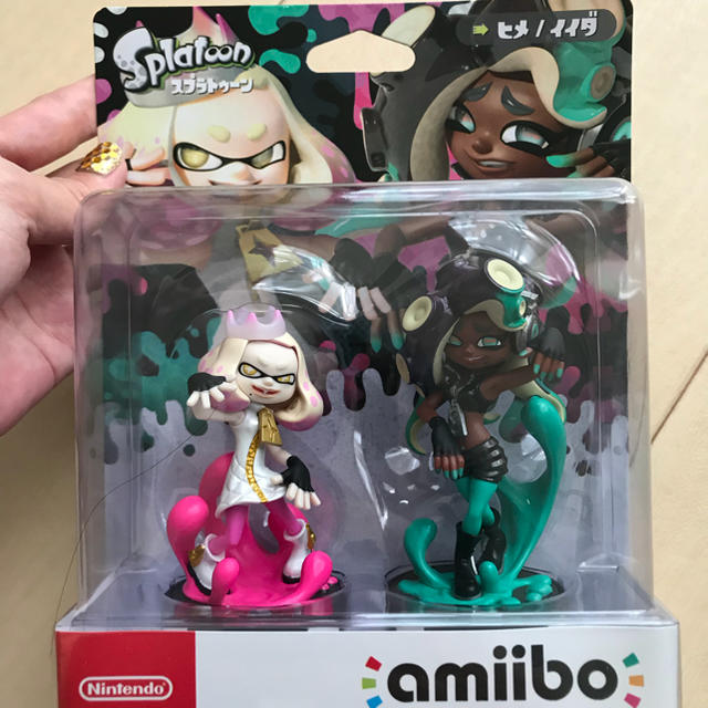 任天堂(ニンテンドウ)のamiibo アミーボ スプラトゥーン2  テンタクルズセット エンタメ/ホビーのフィギュア(ゲームキャラクター)の商品写真