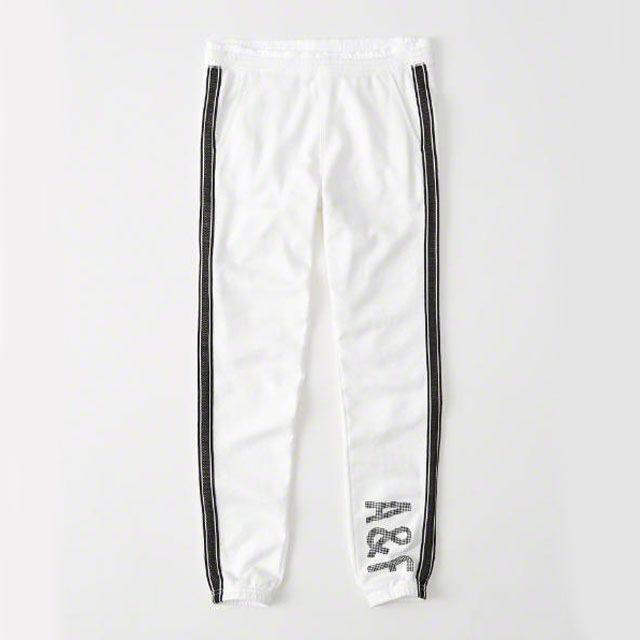 Abercrombie&Fitch(アバクロンビーアンドフィッチ)の★新品★アバクロンビー&フィッチ★スウェットパンツ (White/M) レディースのパンツ(カジュアルパンツ)の商品写真