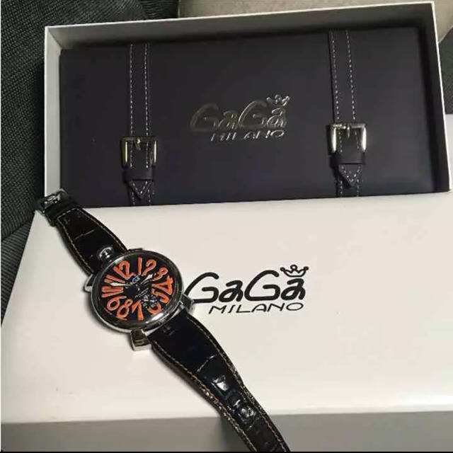 ガガミラノ マヌアーレ(48mm)です、美品です。 手巻き機能も問題