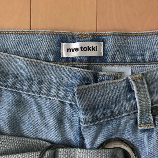 午前12時前のご注文は当日発送 nve tokki ラップデニムパンツ - 通販