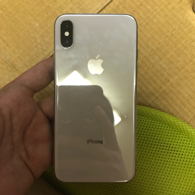 iPhoneX 64GB シルバー