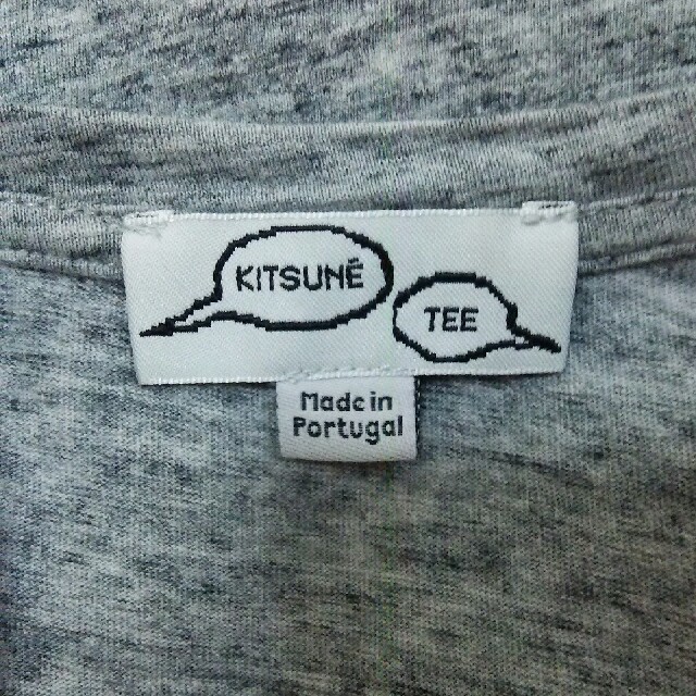 MAISON KITSUNE'(メゾンキツネ)のキツネTシャツ 訳あり レディースのトップス(Tシャツ(半袖/袖なし))の商品写真