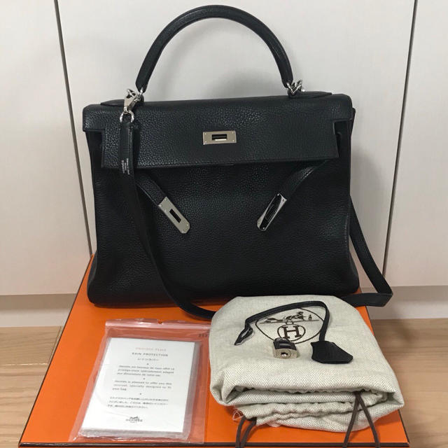 HERMES／エルメス ケリー32 黒 バーキン