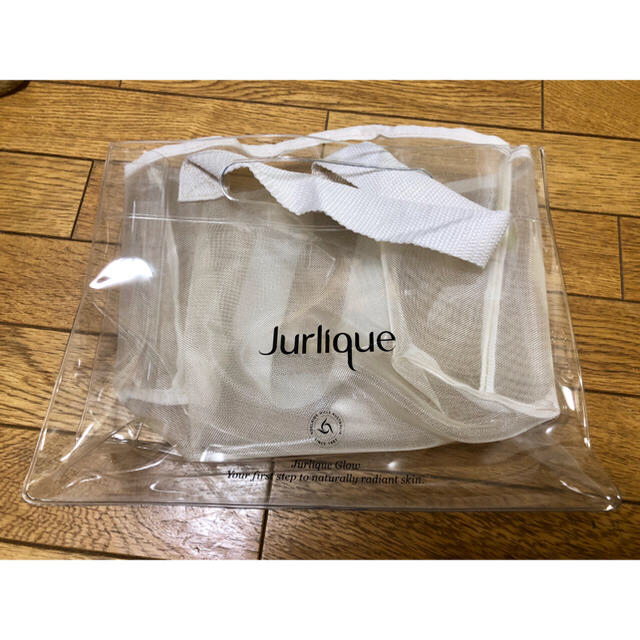 Jurlique(ジュリーク)のクリアバッグとミニトートのセット レディースのバッグ(ハンドバッグ)の商品写真