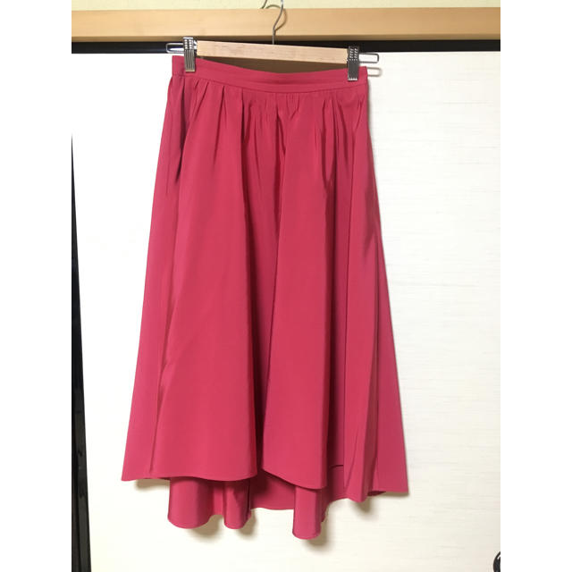 ESTNATION(エストネーション)のestnation 完売 ピンクのフレアスカート レディースのスカート(ひざ丈スカート)の商品写真