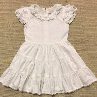 シャーリーテンプル(Shirley Temple)のシャーリーテンプル   純白 ワンピース 130 レース(ワンピース)