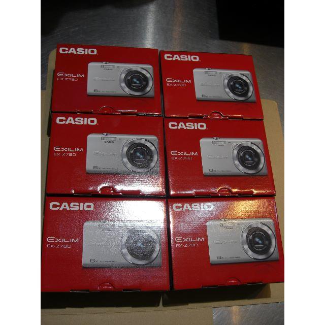 ◆デジタルカメラ  カシオEXILIM EX-Z780WE 　6台まとめて　新品