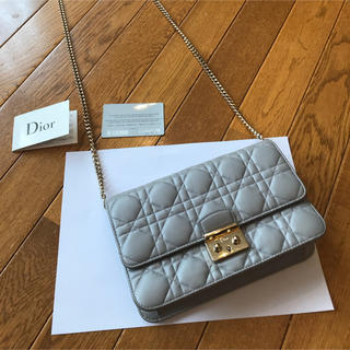ディオール(Dior)の【meg様専用】Dior ミスディオール バッグ グレー(ハンドバッグ)