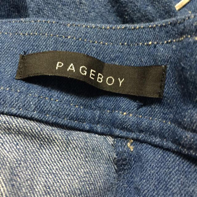 PAGEBOY(ページボーイ)のサロペットタイトスカート/PAGEBOY レディースのワンピース(ひざ丈ワンピース)の商品写真