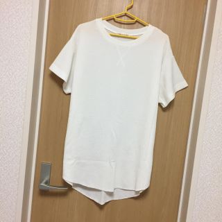 ナイスクラップ(NICE CLAUP)の[新品]ナイスクラップ ロングTシャツ サーマル 白 LEPSIM ニコアンド(Tシャツ(半袖/袖なし))