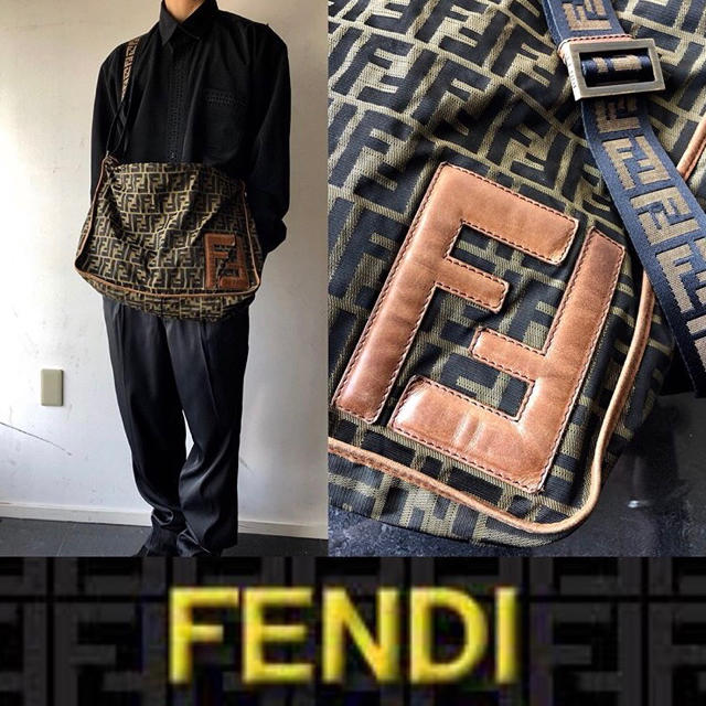 FENDI(フェンディ)のフェンディ  FENDI バック ズッカ柄 メンズのバッグ(トートバッグ)の商品写真