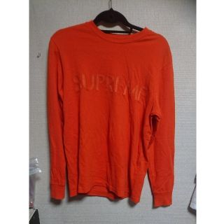 シュプリーム(Supreme)のシュプリーム オレンジ 長袖 (Tシャツ/カットソー(七分/長袖))