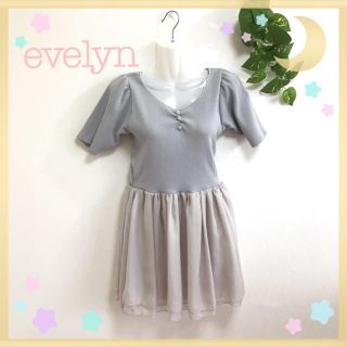 エブリン(evelyn)のワンピース♡リズリサ アンクルージュ スワンキス シークレットハニー(ミニワンピース)