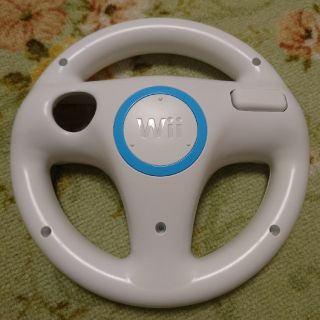 ウィー(Wii)の◆美品◆Wiiマリオカート用ハンドル◆(その他)