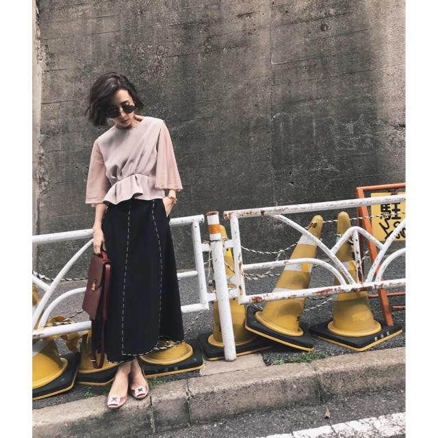 Ameri VINTAGE(アメリヴィンテージ)のroco♡様専用 Ameri SEE THROUGH LAYERED TOP レディースのトップス(シャツ/ブラウス(長袖/七分))の商品写真