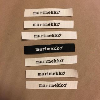 マリメッコ(marimekko)のマリメッコ  ロゴリボン 7ロゴ marimekko (各種パーツ)