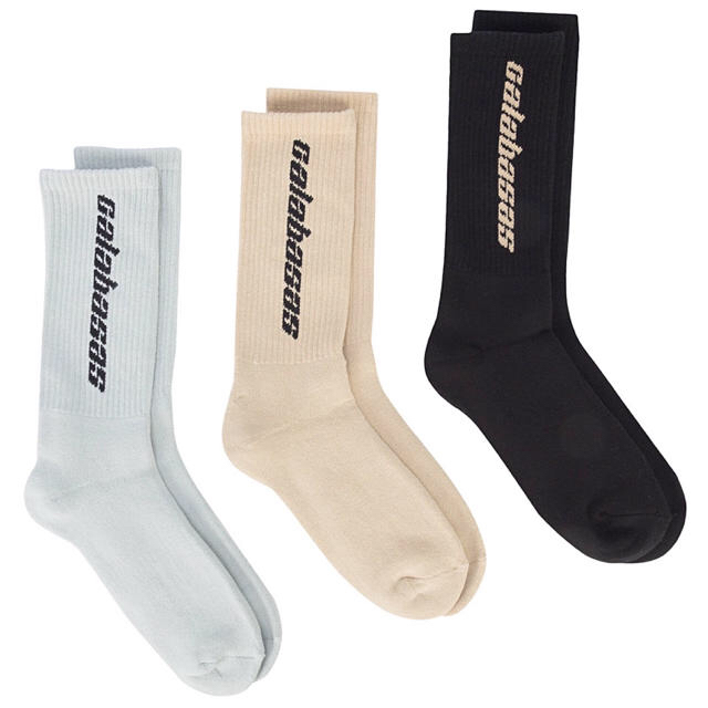 Yeezy season6 Calabasas SOCKS 3足セット