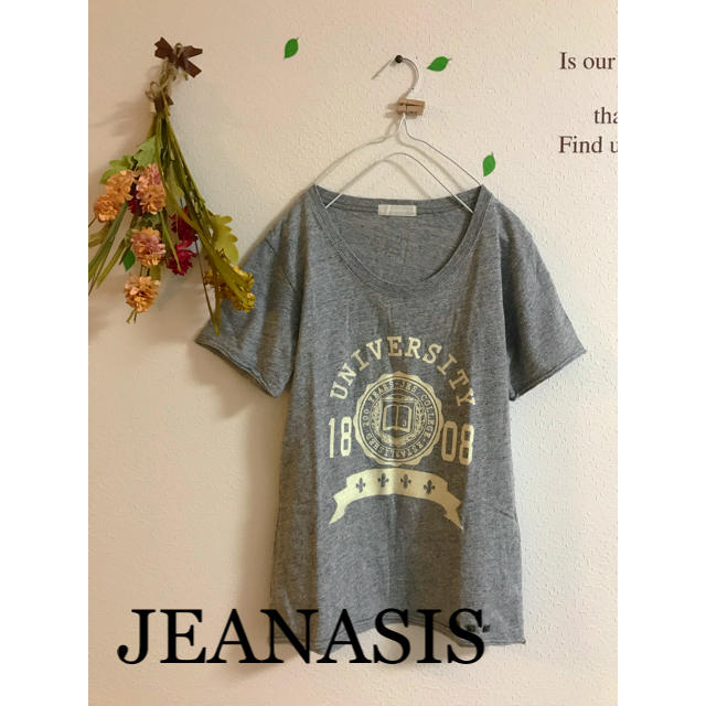 JEANASIS(ジーナシス)の☆JEANASIS☆プリントTee レディースのトップス(Tシャツ(半袖/袖なし))の商品写真