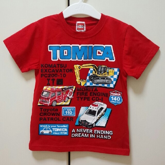 Takara Tomy(タカラトミー)のトミカＴシャツ　110cm キッズ/ベビー/マタニティのキッズ服男の子用(90cm~)(Tシャツ/カットソー)の商品写真