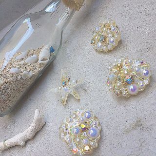 シェルピアス シェル×ヒトデ(ピアス)