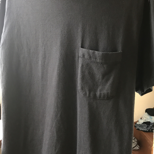 MARY QUANT(マリークワント)のマリークワント 黒T  バックプリント 前ポケット レディースのトップス(Tシャツ(半袖/袖なし))の商品写真