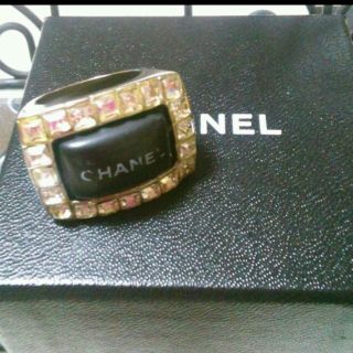 シャネル(CHANEL)の最終値下げ👿CHANELラインストーン(リング(指輪))