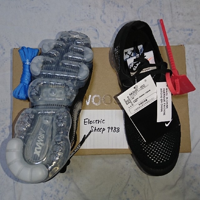 NIKE(ナイキ)のNIKE OFF-WHITE THE TEN AIR VAPORMAX 25cm メンズの靴/シューズ(スニーカー)の商品写真
