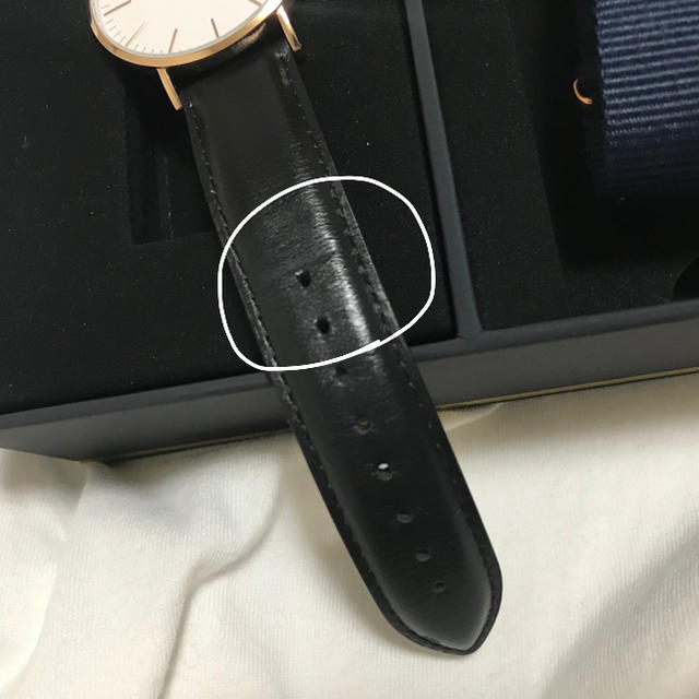 Daniel Wellington(ダニエルウェリントン)のDaniel Wellington 箱付き お値下げ可能 レディースのファッション小物(腕時計)の商品写真