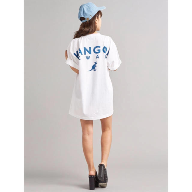 GYDA(ジェイダ)のmink KANGOL コラボTシャツ レディースのトップス(Tシャツ(半袖/袖なし))の商品写真