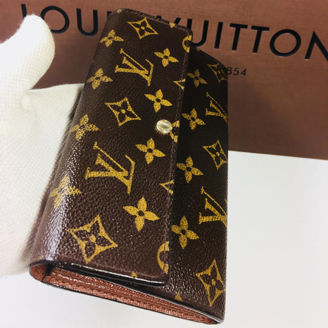 LOUIS VUITTON(ルイヴィトン)のルイヴィトン モノグラム長財布 レディースのファッション小物(財布)の商品写真