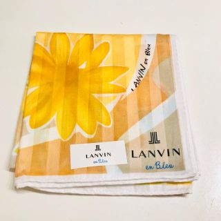 ランバンオンブルー(LANVIN en Bleu)のランバン LANVIN ハンカチ LANVINenBleu 🎵(ハンカチ)