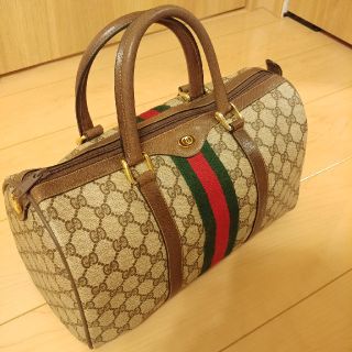 グッチ(Gucci)の【最終値下げ‼️】オールドグッチ　ボストンバッグ　GUCCI(ボストンバッグ)