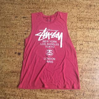 ステューシー(STUSSY)のstussy⭐︎ノースリーブ🍎(タンクトップ)