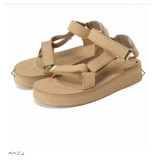 DEUXIEME CLASSE(ドゥーズィエムクラス)の★新品★ドゥーズィエムクラス 37 SUICOKE SUEDE SANDAL レディースの靴/シューズ(サンダル)の商品写真