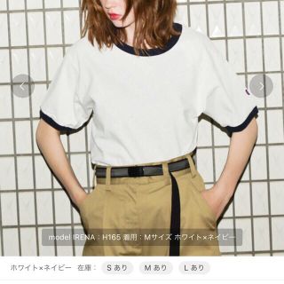 チャンピオン(Champion)のcham様専用チャンピオンのリンガーT(Tシャツ/カットソー(半袖/袖なし))