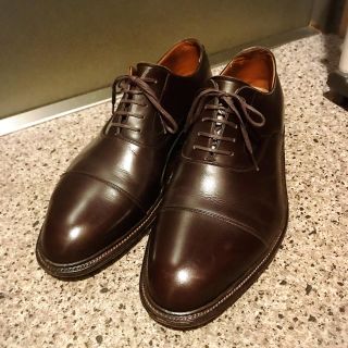 クロケットアンドジョーンズ(Crockett&Jones)の宮城興業 Humex for MEN ストレートチップ ダークブラウン (ドレス/ビジネス)