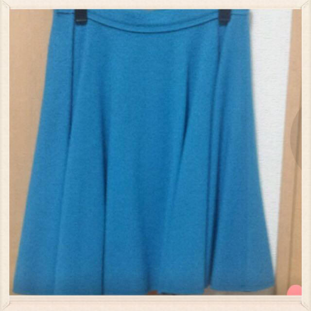 aquagirl(アクアガール)のブルー 膝丈スカート♫  レディースのスカート(ひざ丈スカート)の商品写真