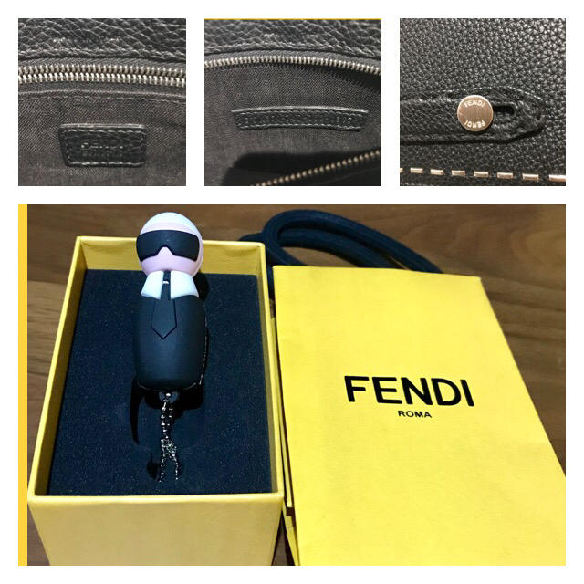 FENDI(フェンディ)のFENDIフェンディクラッチ☆財布バレンシアガバッグスタッズ メンズのバッグ(セカンドバッグ/クラッチバッグ)の商品写真