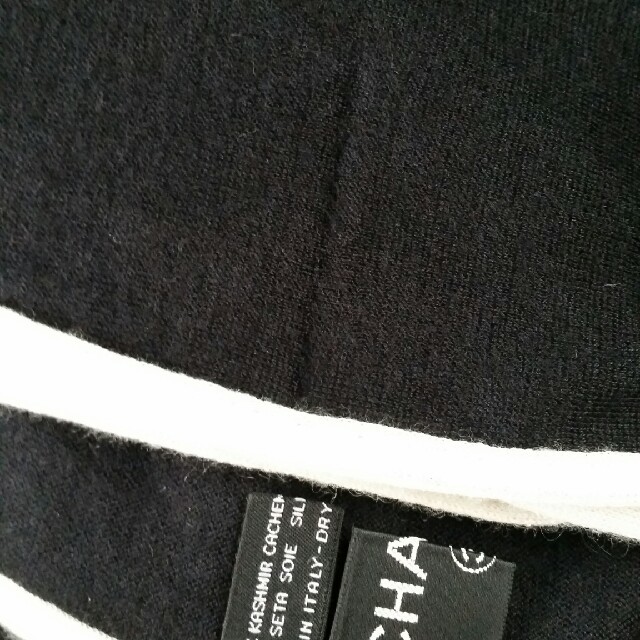 ですので CHANEL カシミヤ大判ストールの通販 by V♡|シャネルなら ...